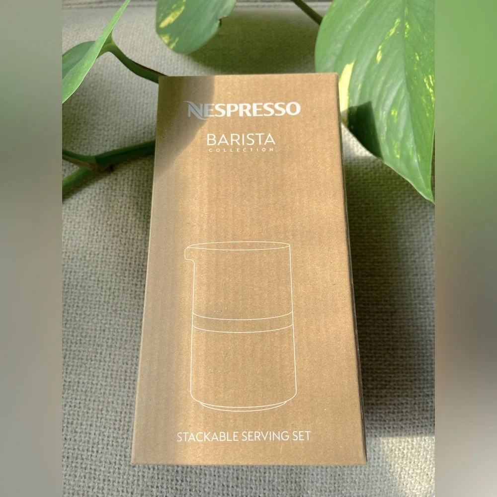 NWT Nespresso | Stackable Serving Set